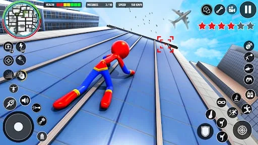 Spider Hero Man: Stickman Game Screenshot 2