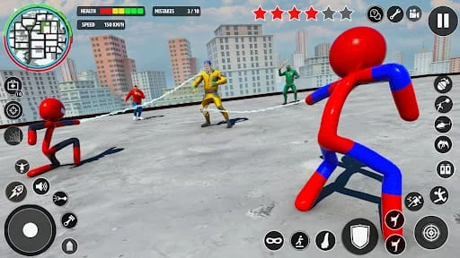 Spider Hero Man: Stickman Game Screenshot 3