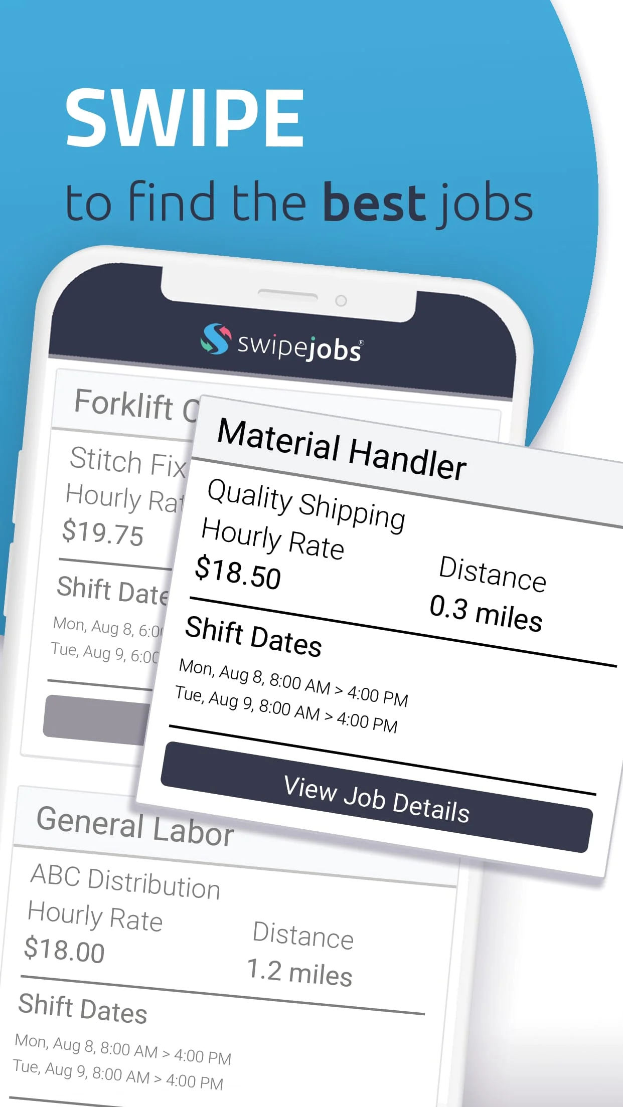 swipejobs Screenshot 1