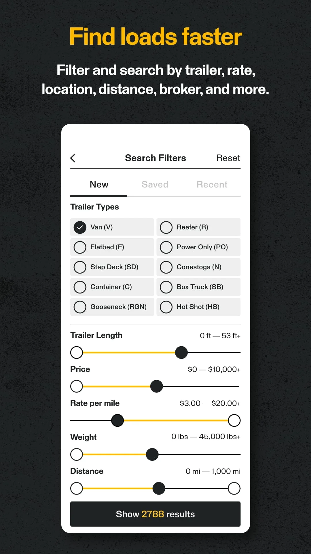 TruckSmarter Load Board & Fuel Screenshot 2