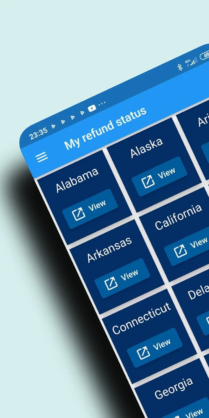 Tax status: Where's my refund? Screenshot 1