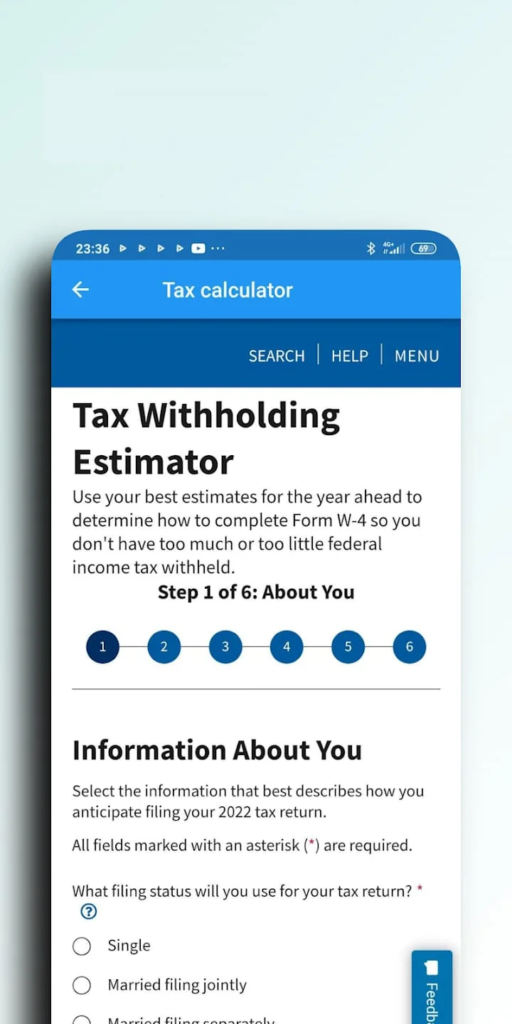 Tax status: Where's my refund? Screenshot 3