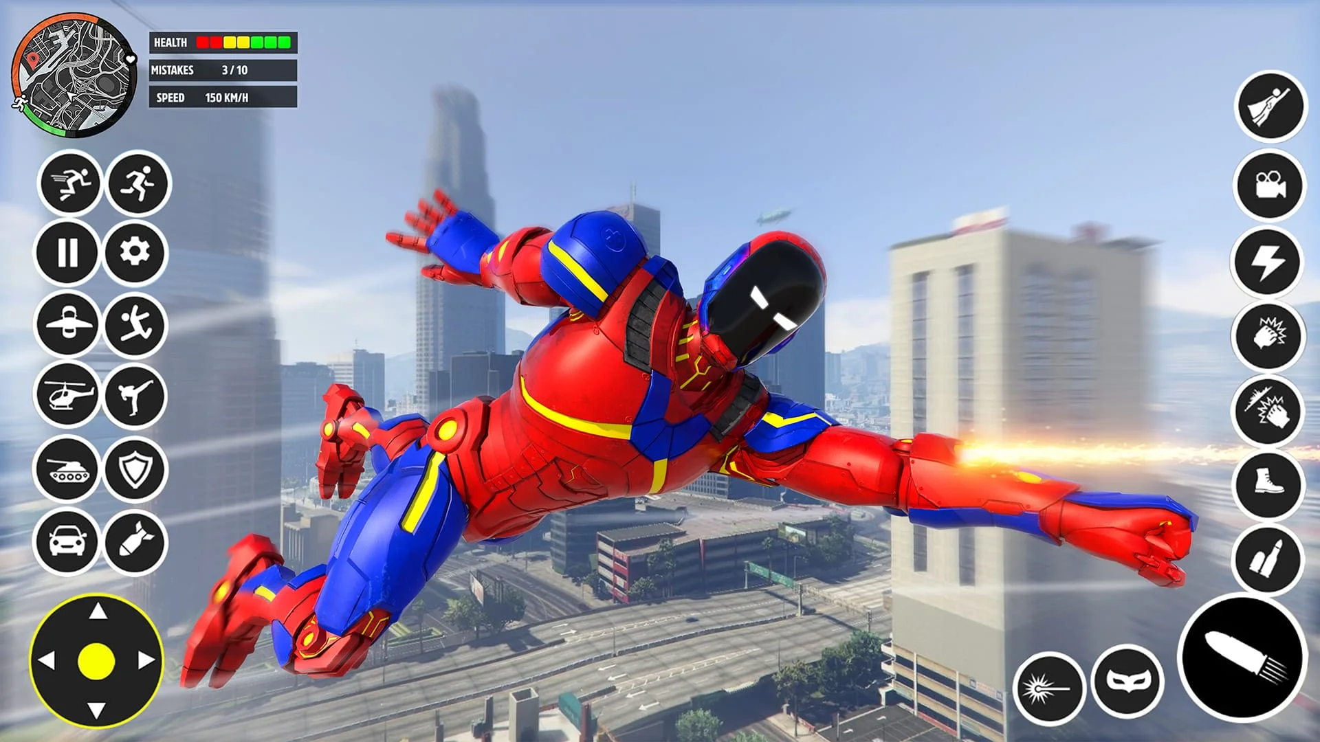 Spider Hero Man Spider Game Screenshot 2