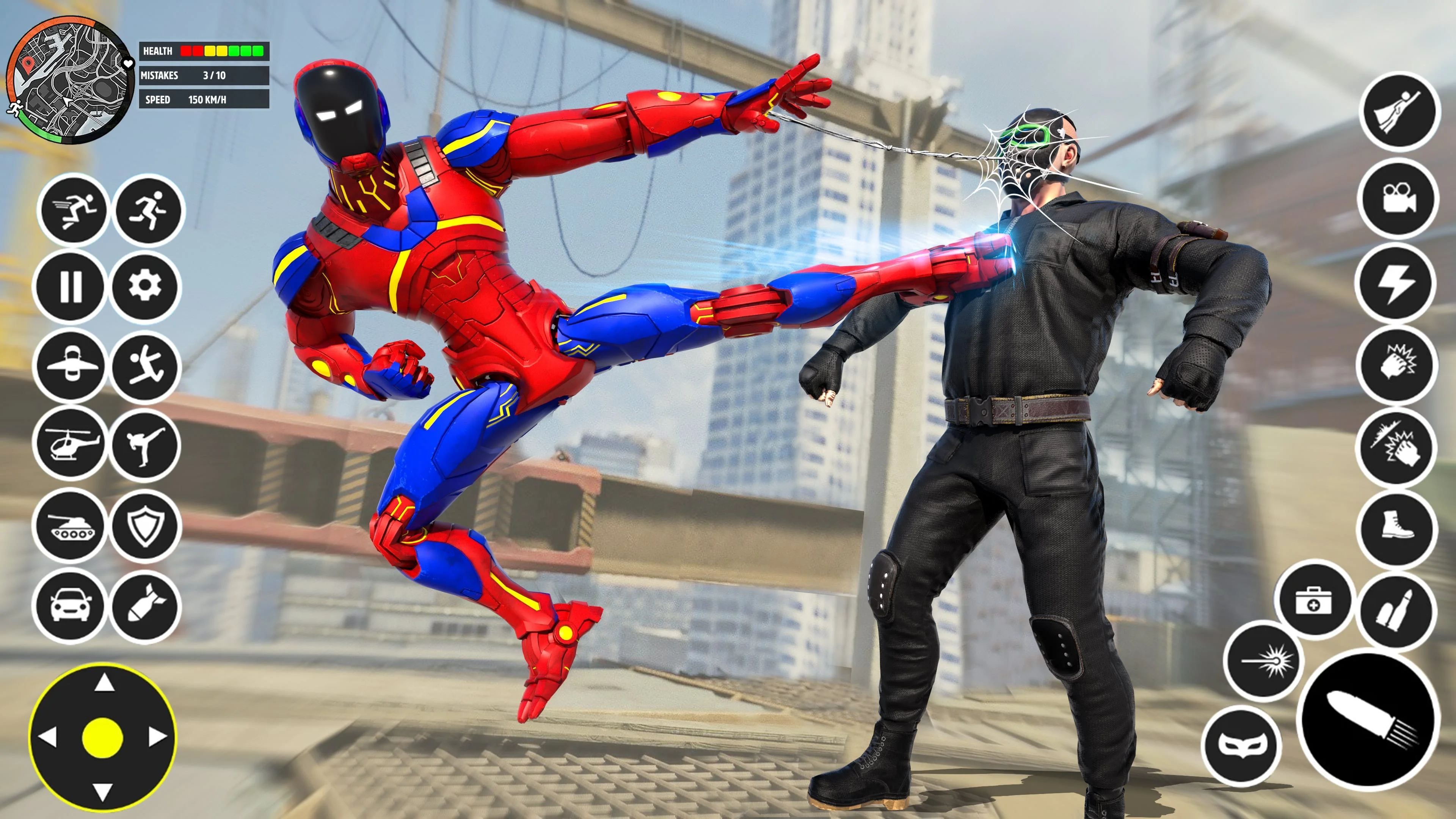 Spider Hero Man Spider Game Screenshot 3