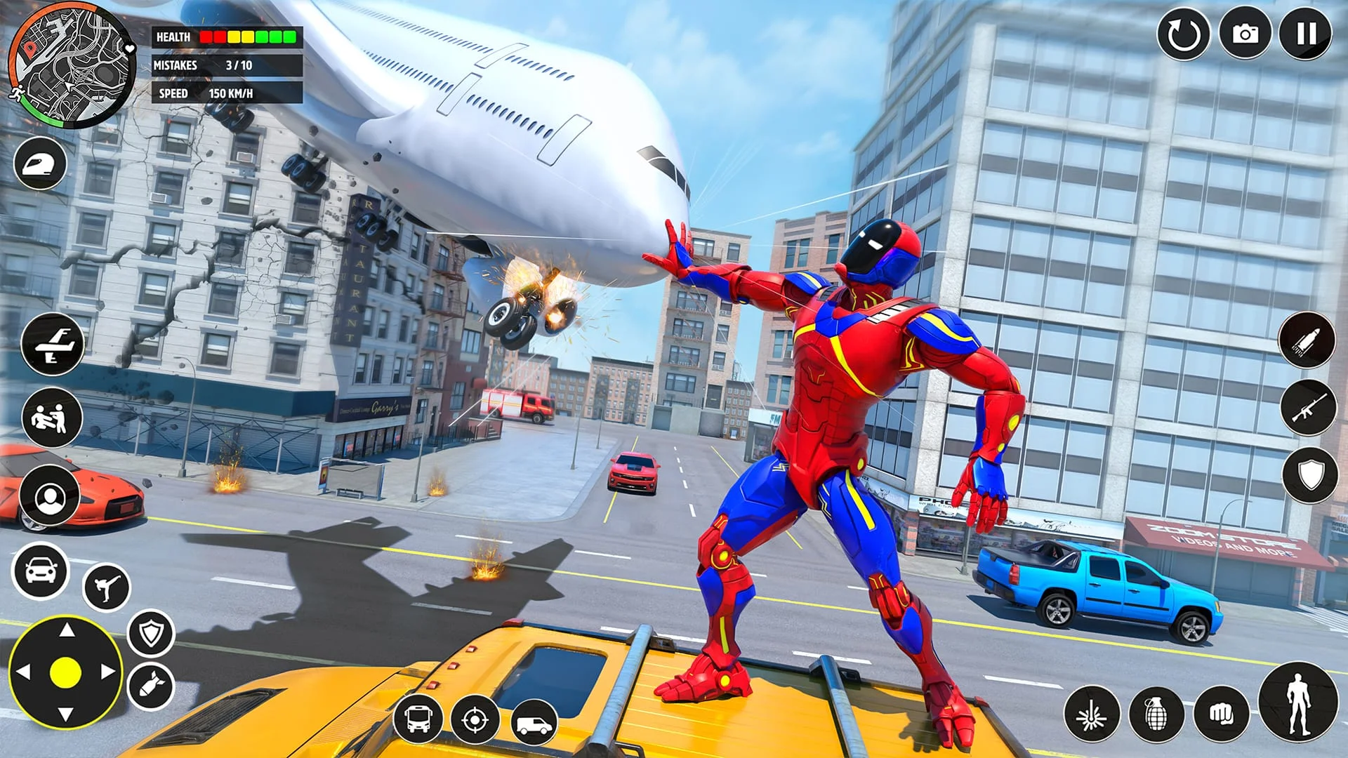 Spider Hero Man Spider Game Screenshot 4