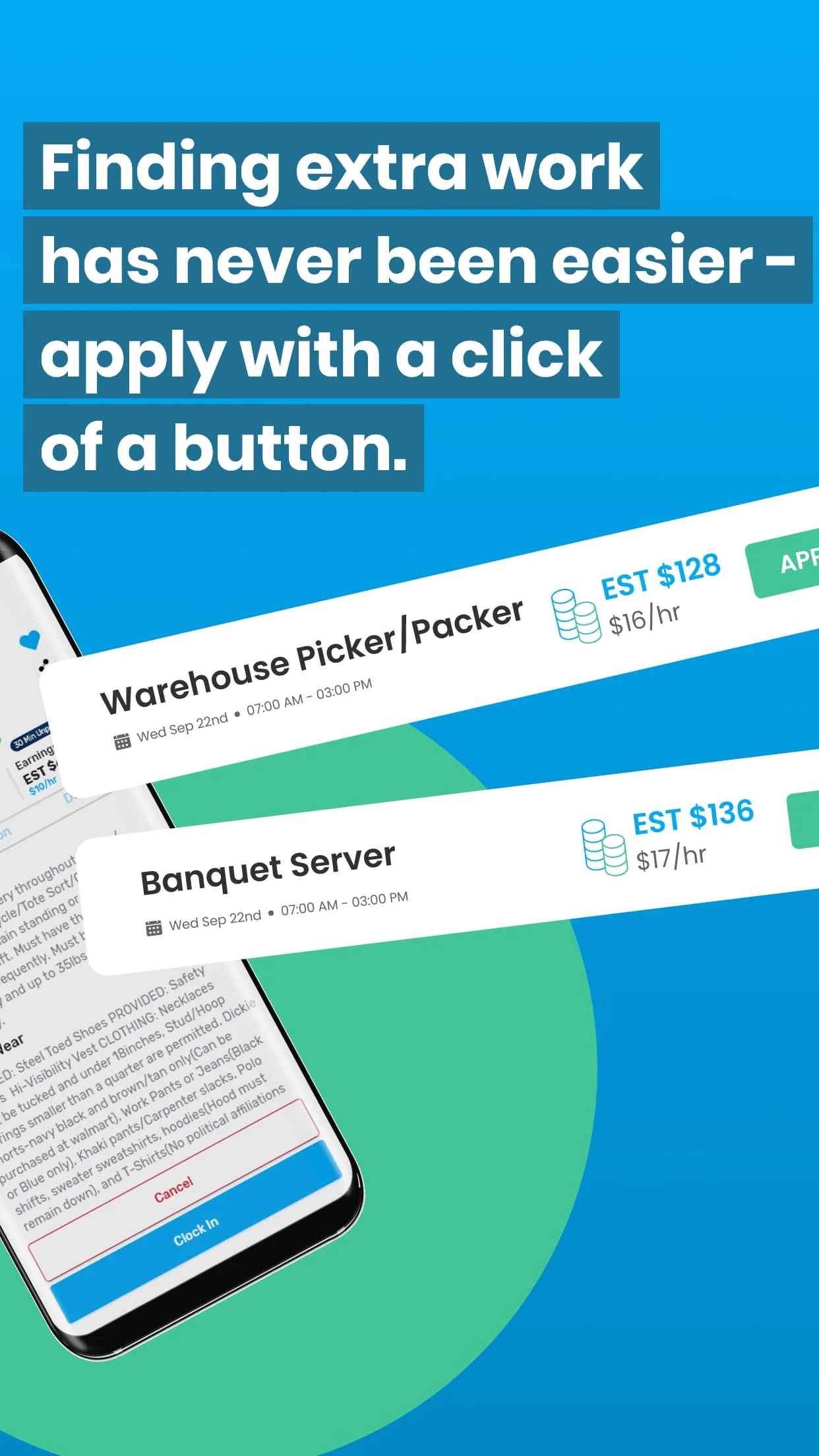 Upshift - Find flexible shifts Screenshot 2
