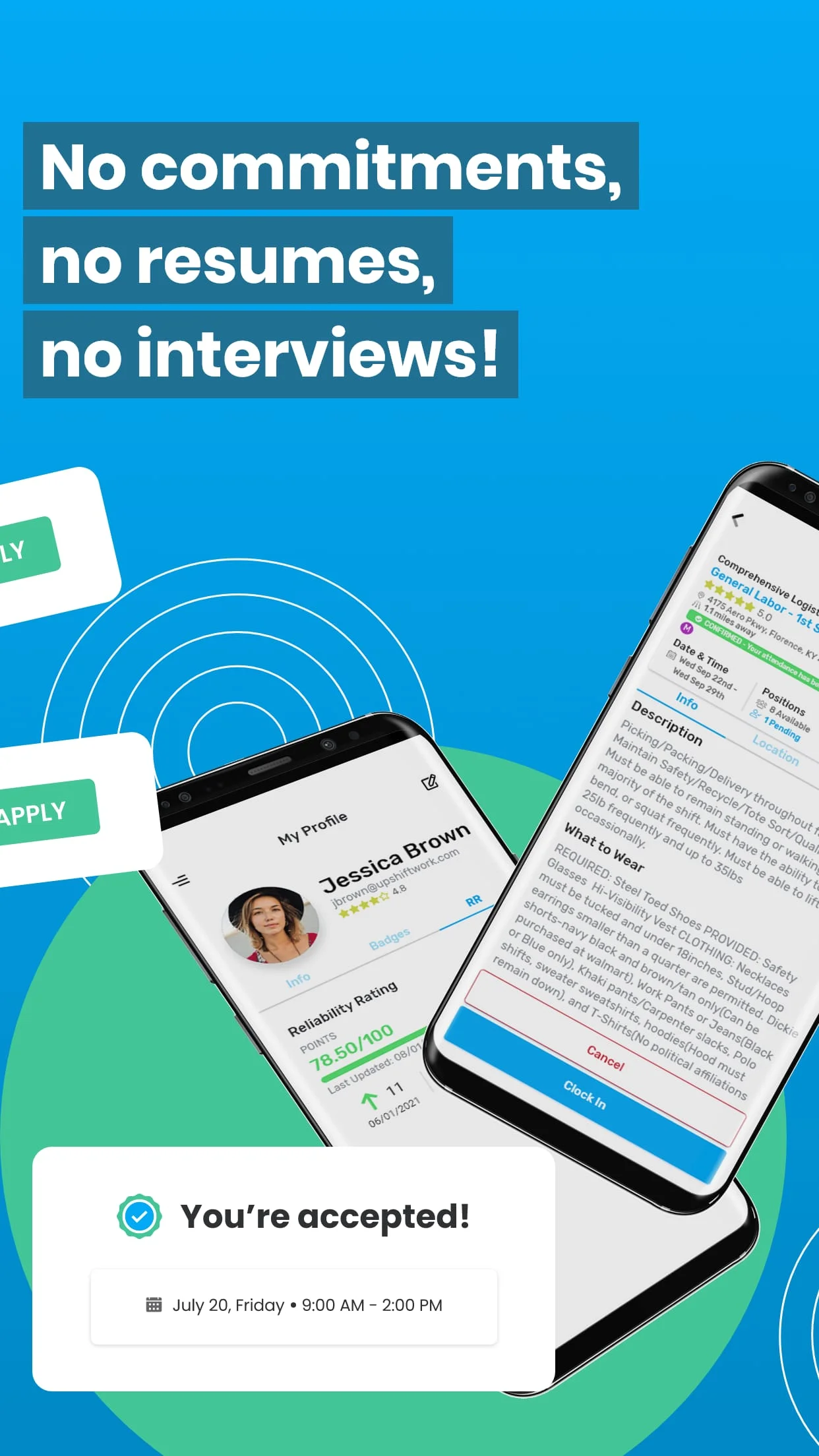 Upshift - Find flexible shifts Screenshot 3