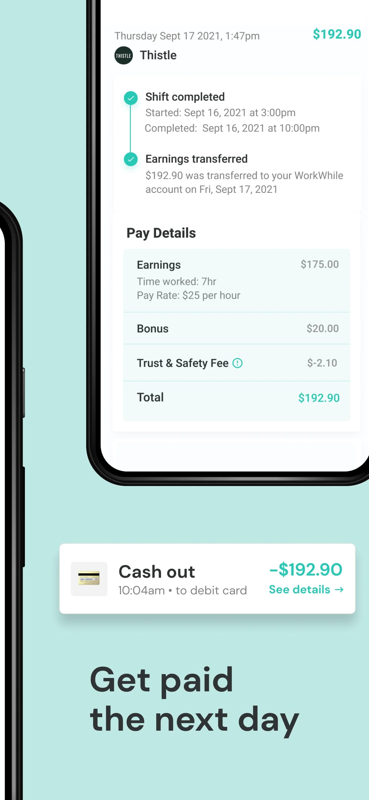 WorkWhile Screenshot 3
