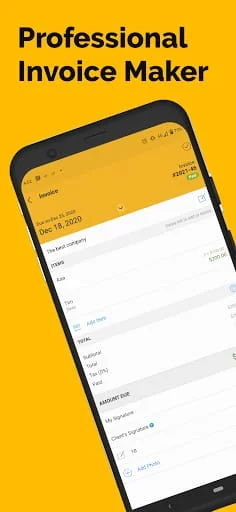 Invoice Maker | Bill clients | Screenshot 1