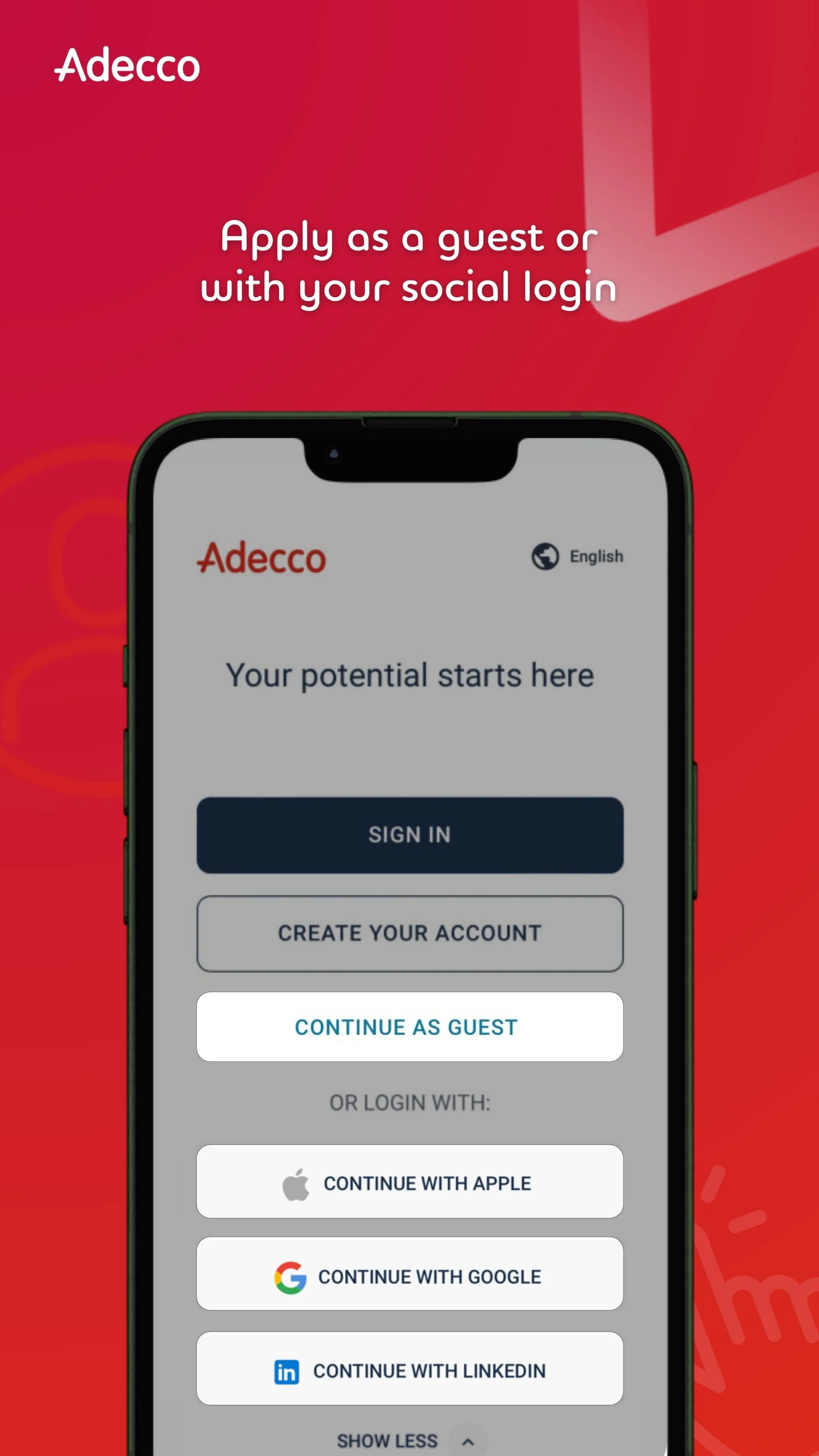 Adecco Screenshot 2