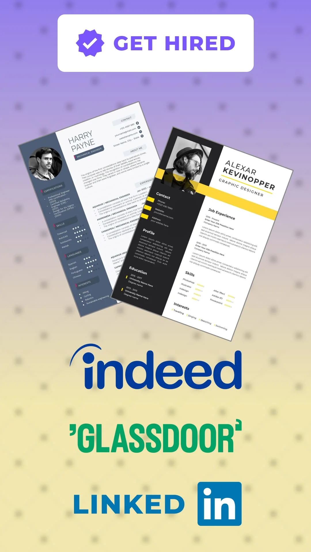 Resume Builder: PDF CV Maker Screenshot 1