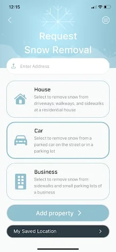 Shovler: Snow Removal OnDemand Screenshot 2