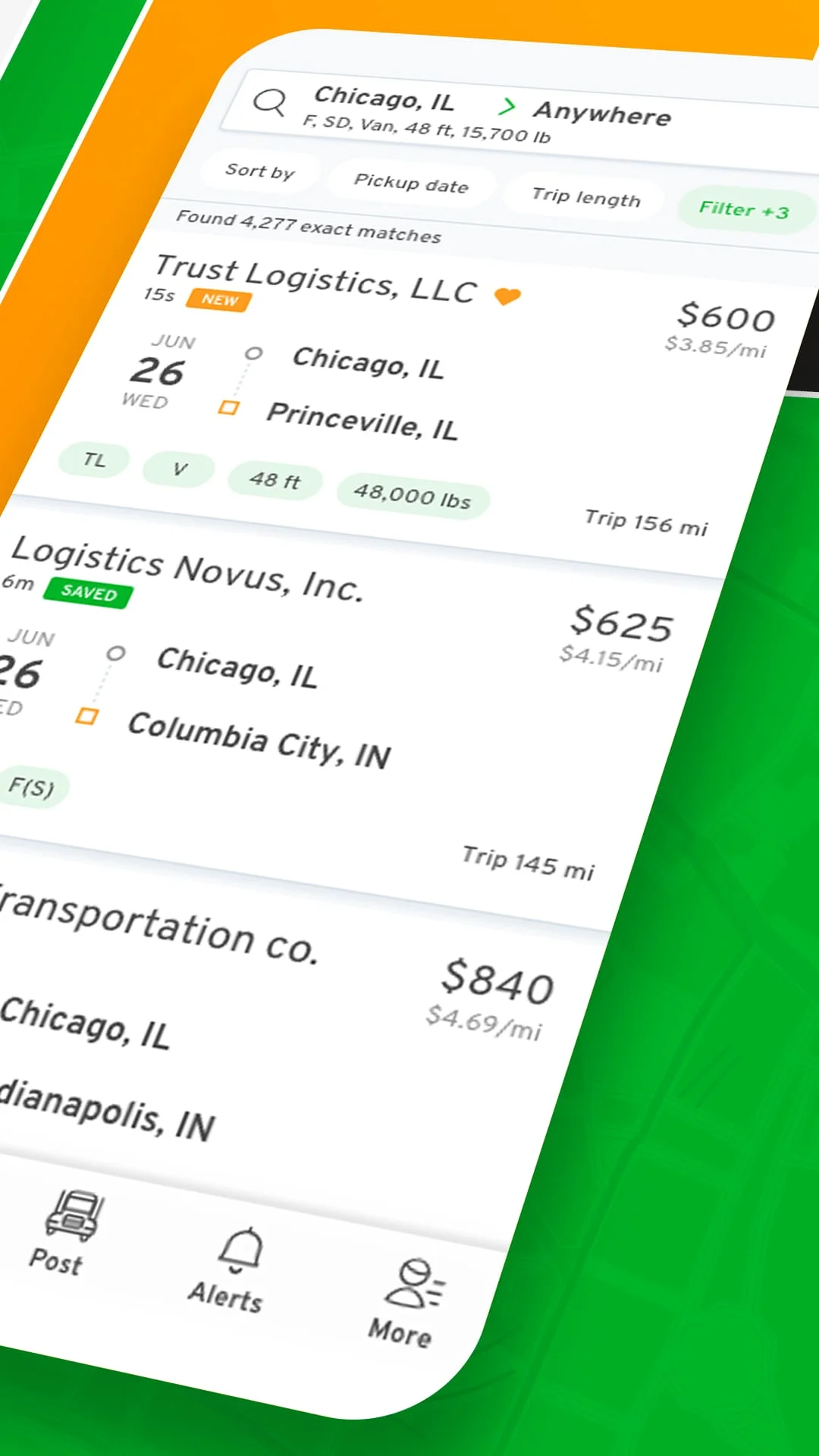 123Loadboard Find Truck Loads Screenshot 2