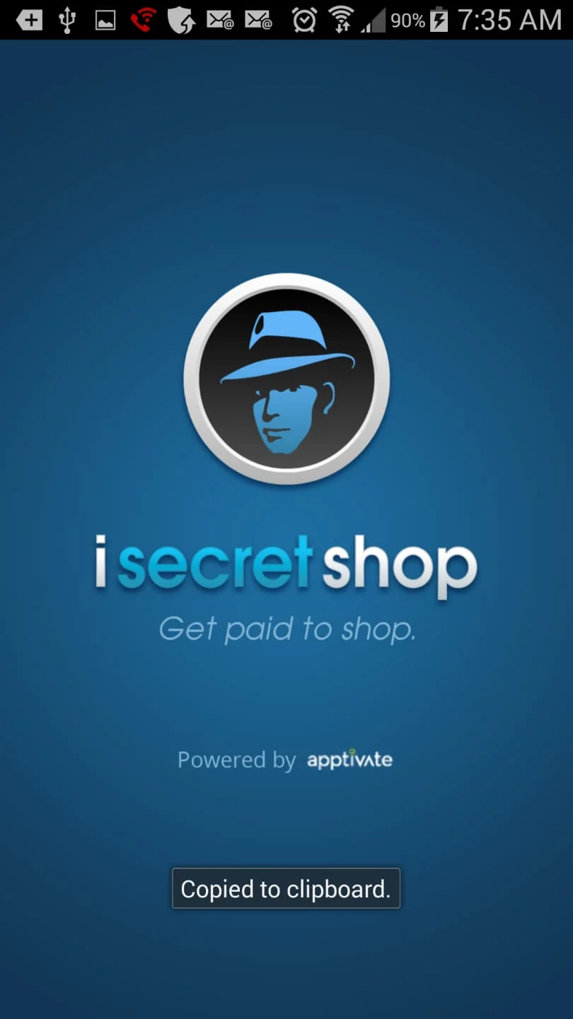 iSecretShop - Mystery Shopping Screenshot 1