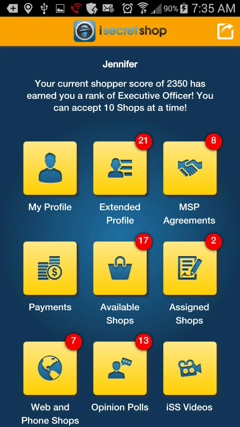 iSecretShop - Mystery Shopping Screenshot 2