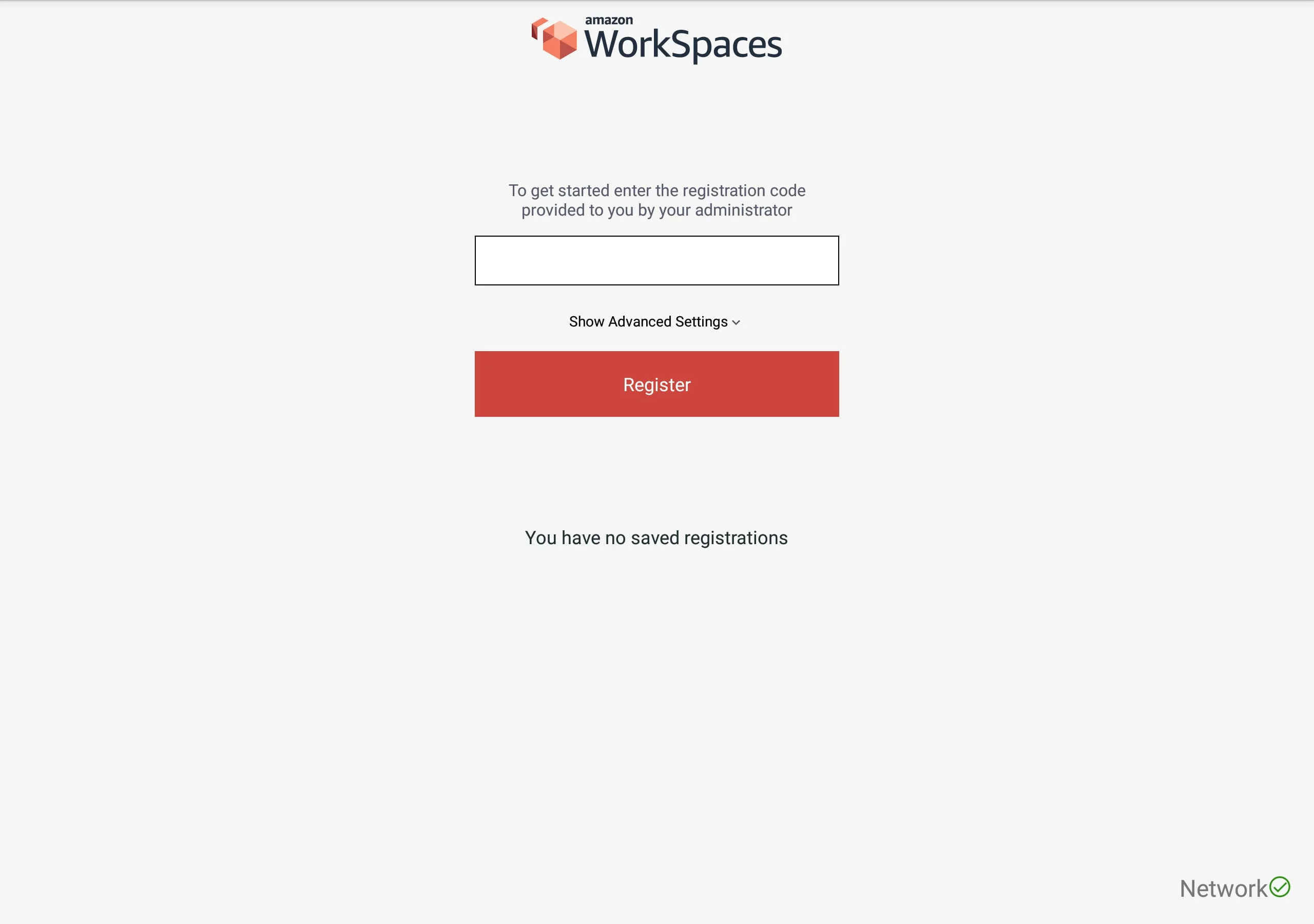 Amazon WorkSpaces Screenshot 1