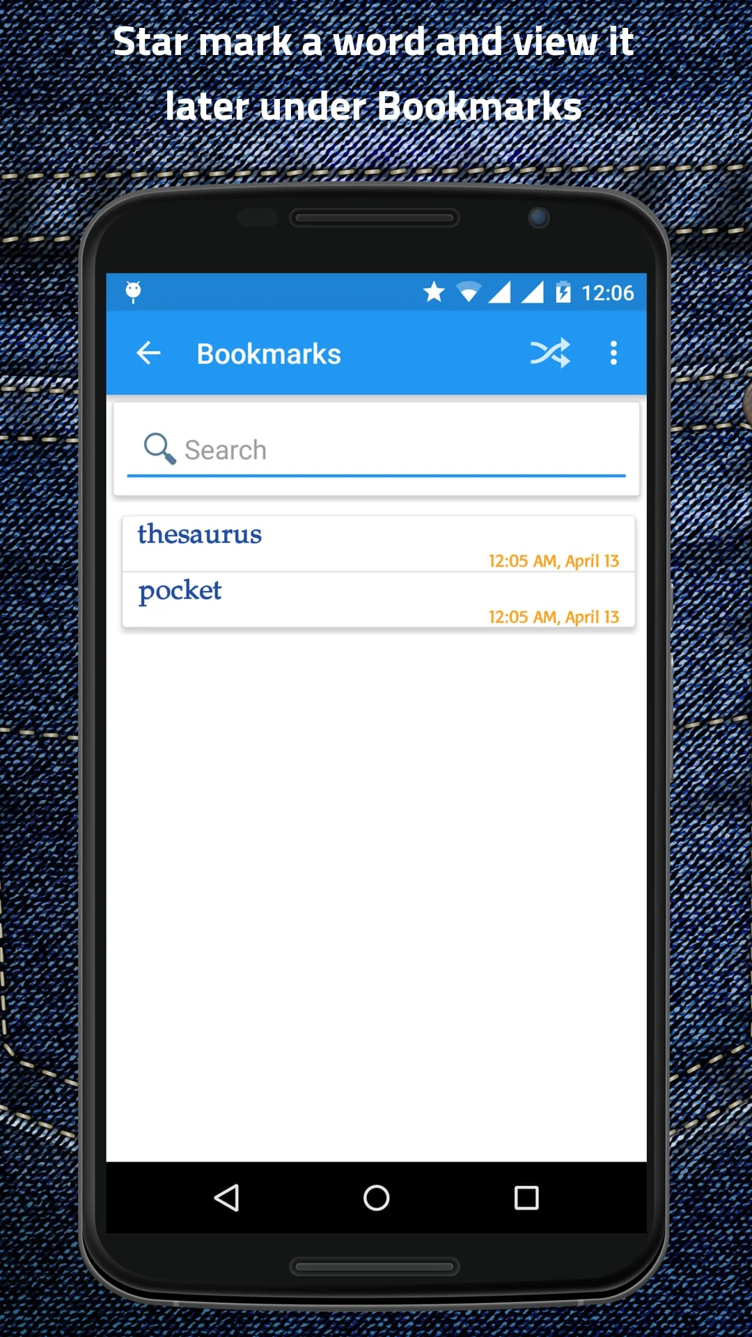 Pocket Thesaurus Screenshot 4