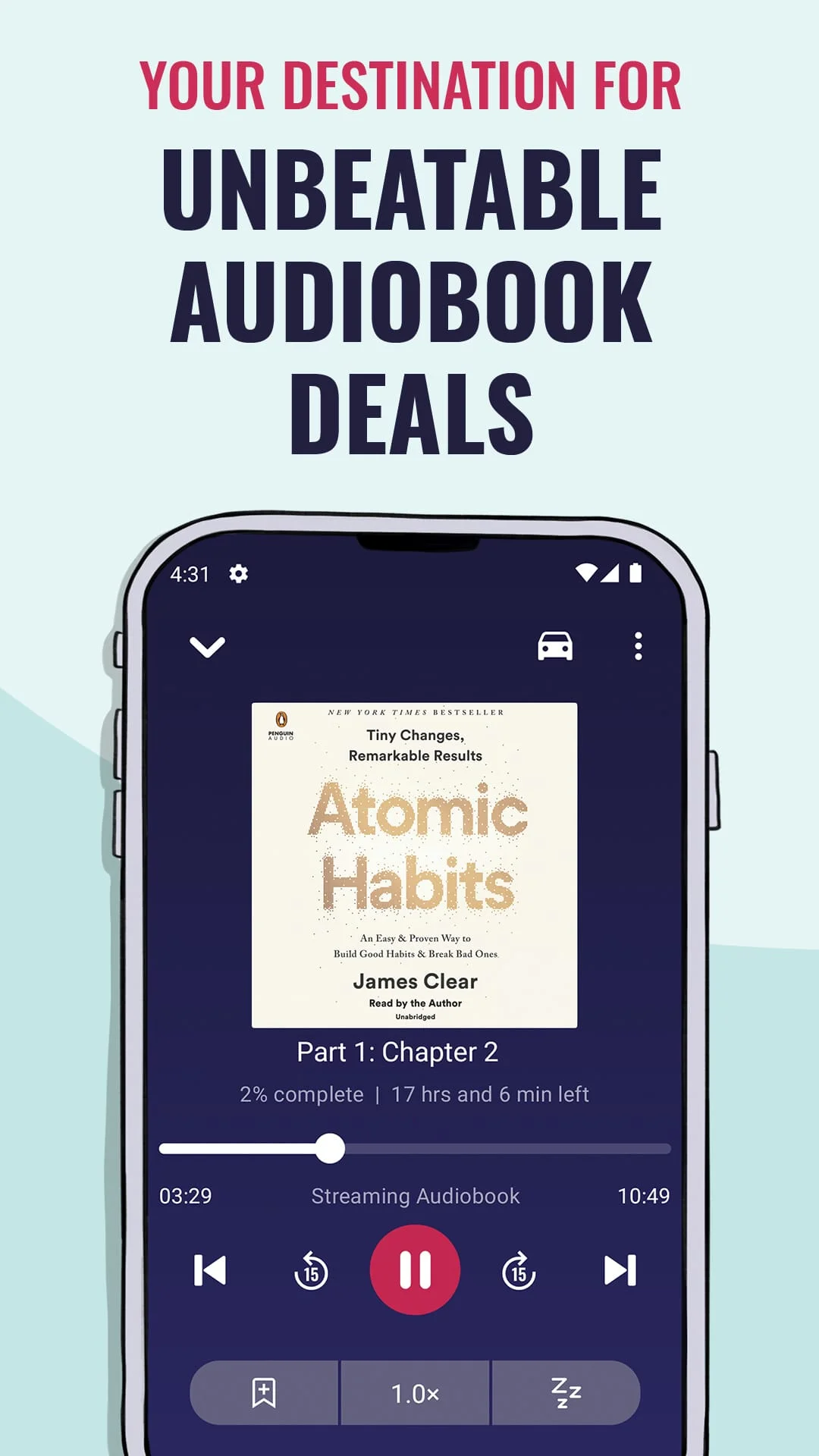 Chirp Audiobooks Screenshot 1