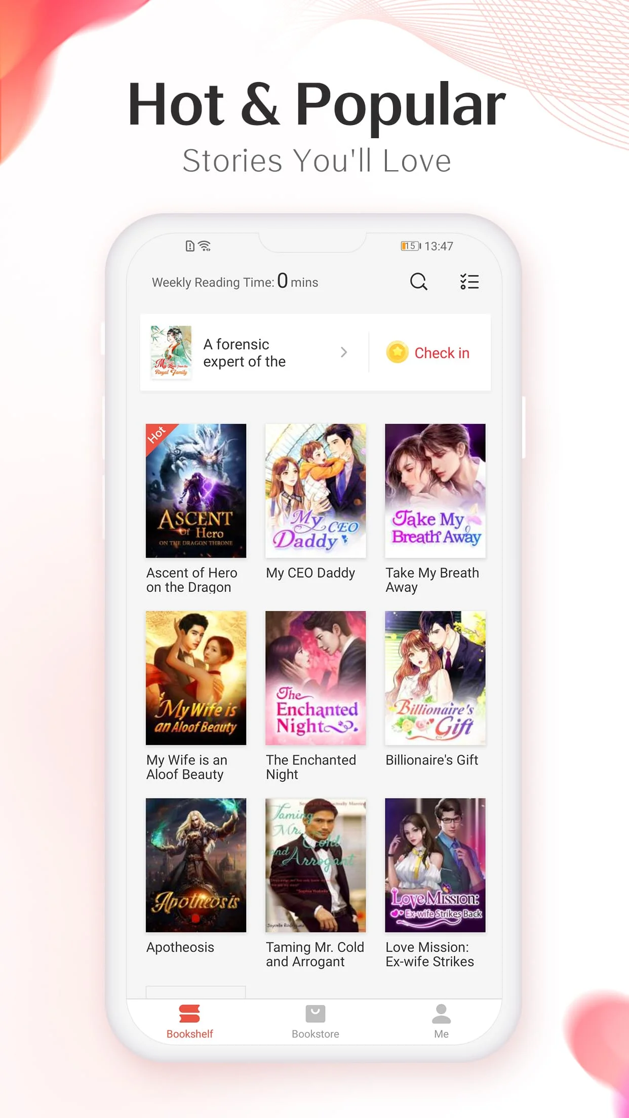 WeRead - My CEO Daddy, Sweet T Screenshot 1