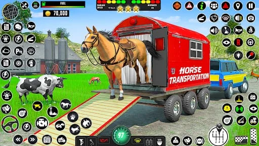 Wild Animals Transport Truck Screenshot 1