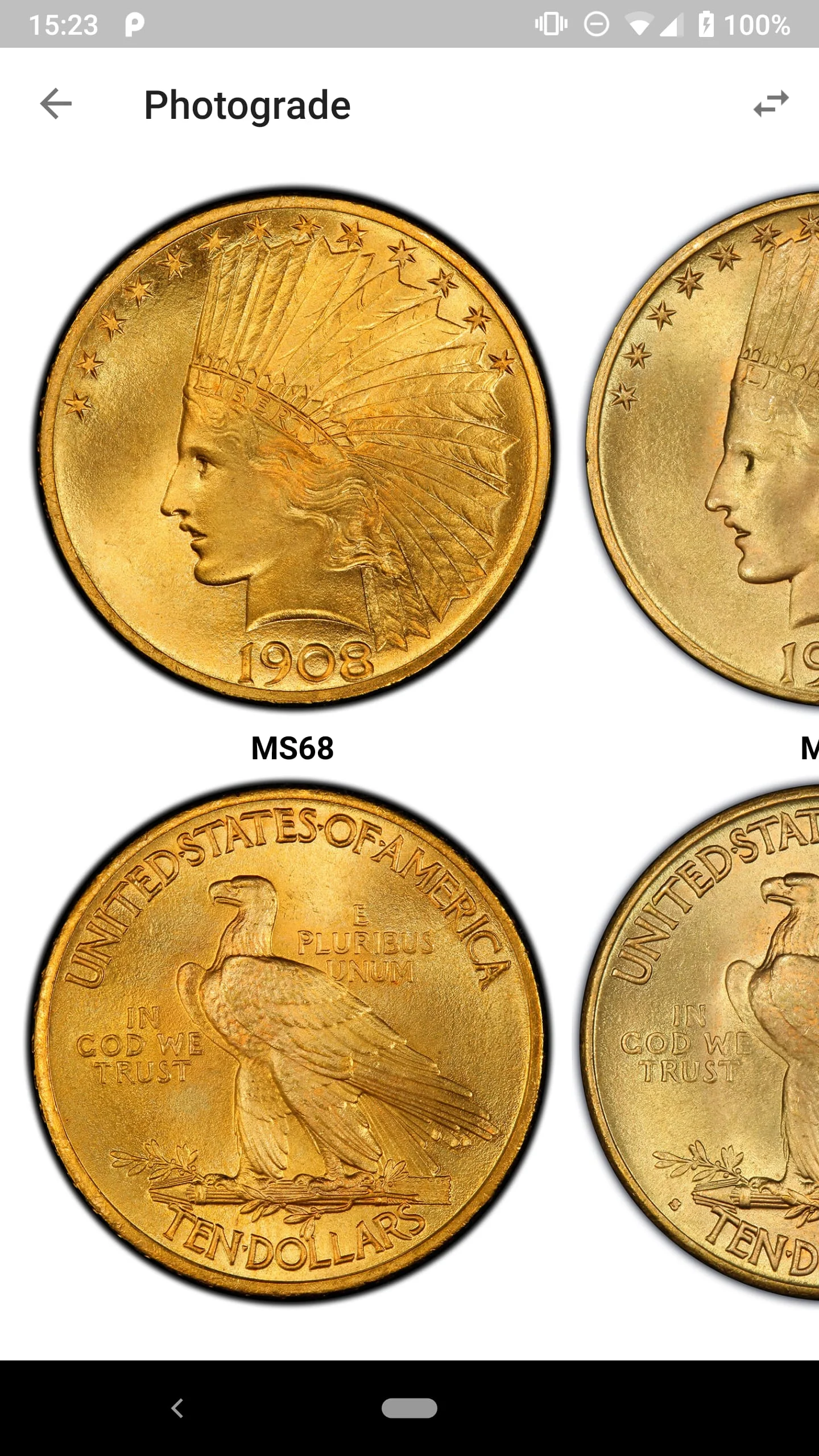 PCGS CoinFacts - U.S. Coin Val Screenshot 4