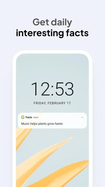 Daily Random Facts Screenshot 1