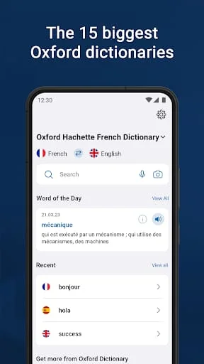 Oxford Dictionary & Thesaurus Screenshot 2