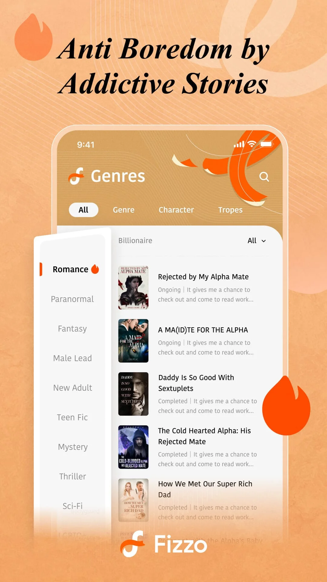 Fizzo Novel - Reading Offline Screenshot 3