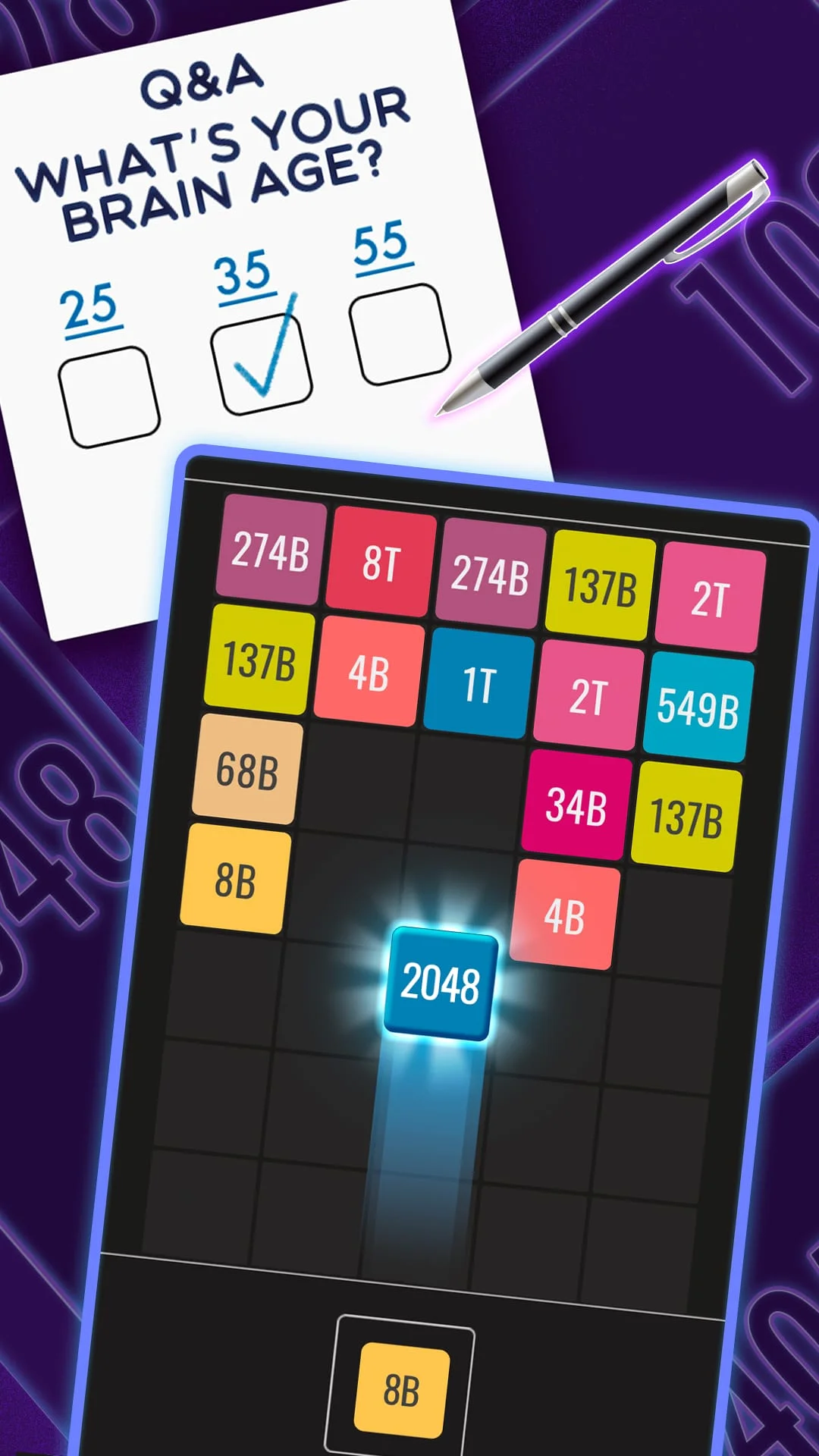 Join Blocks 2048 Number Puzzle Screenshot 2