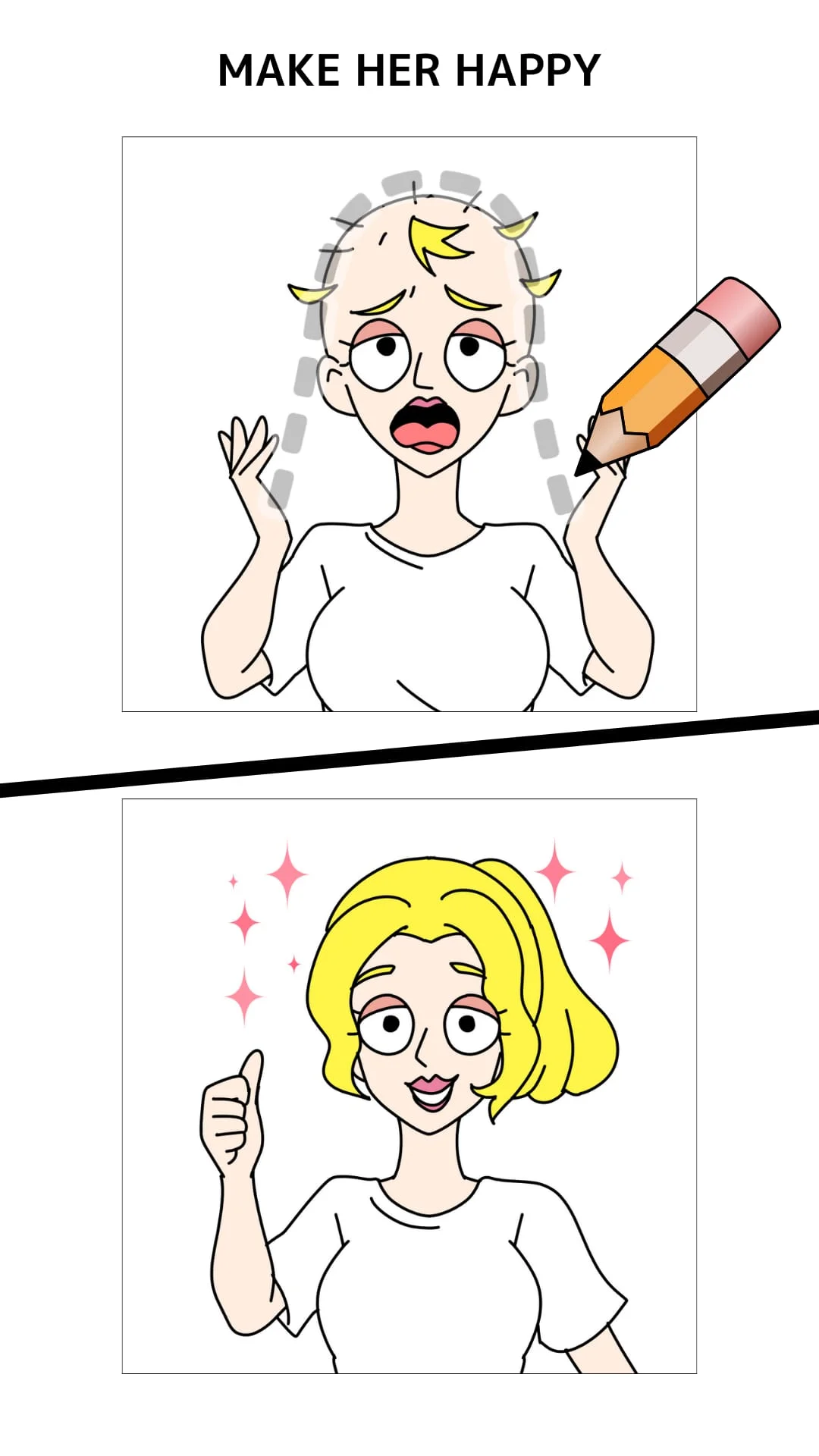 Draw Happy Life - drawing apps Screenshot 1