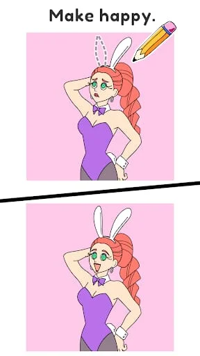 Draw Happy Dance : Puzzle Game Screenshot 2