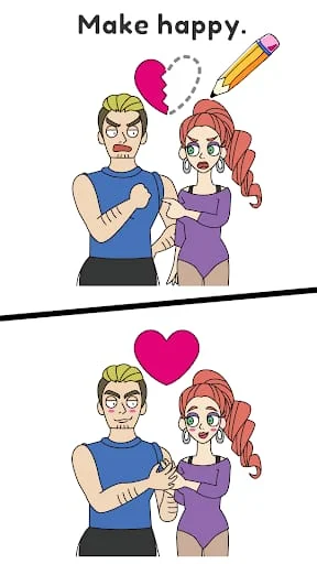 Draw Happy Dance : Puzzle Game Screenshot 3