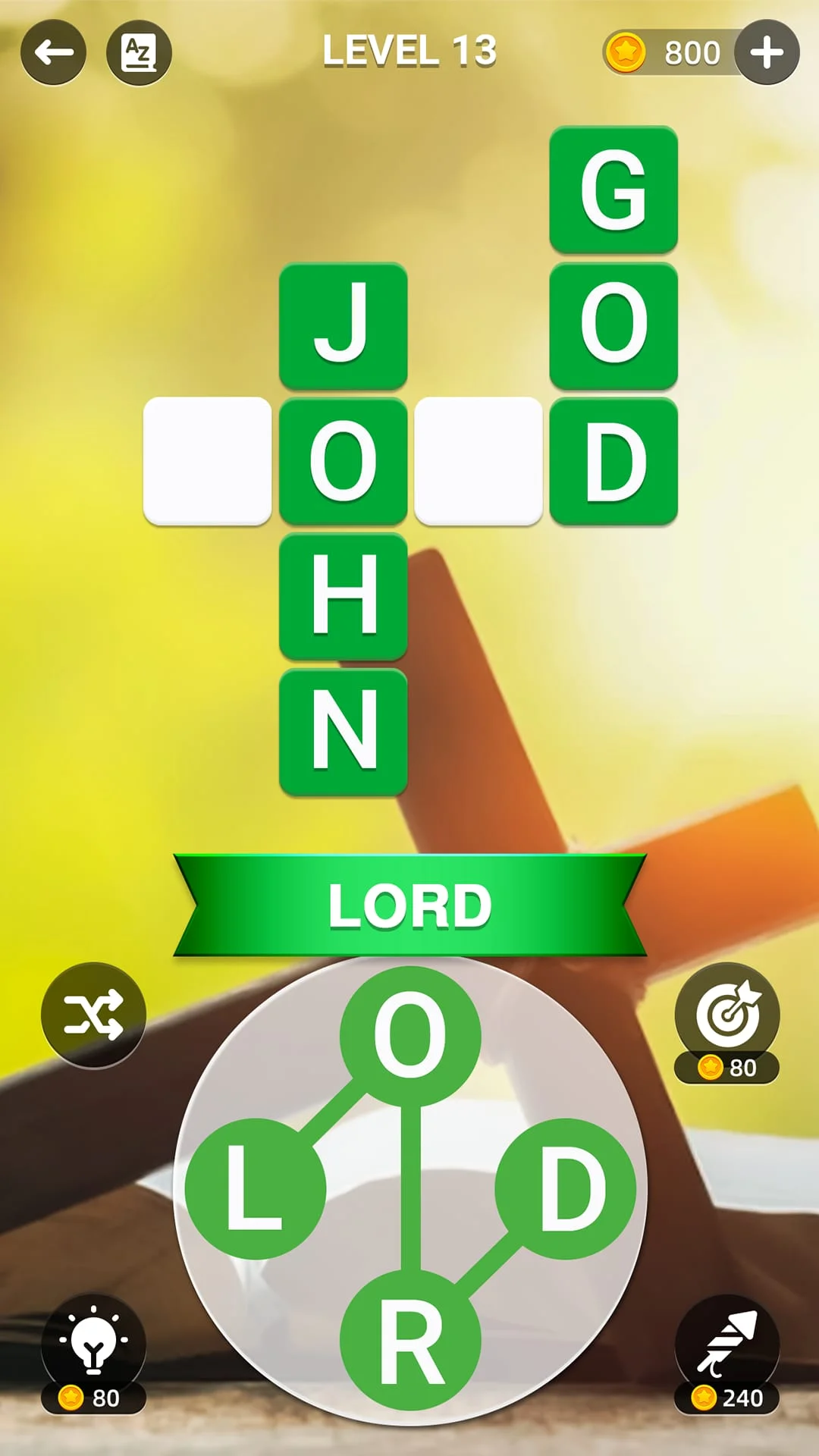 Holyscapes - Bible Word Game Screenshot 1