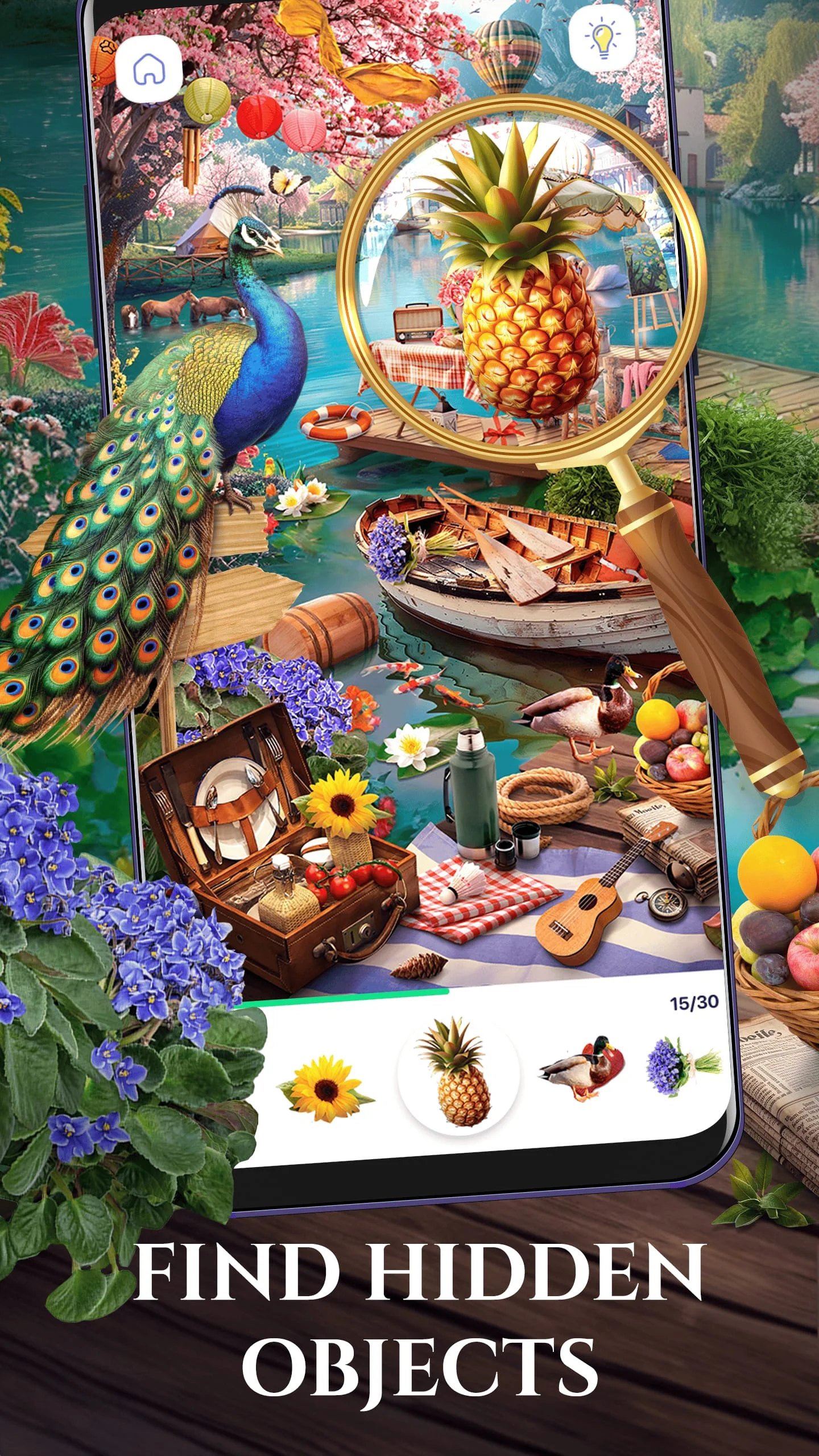 Bright Objects - Hidden Object Screenshot 1