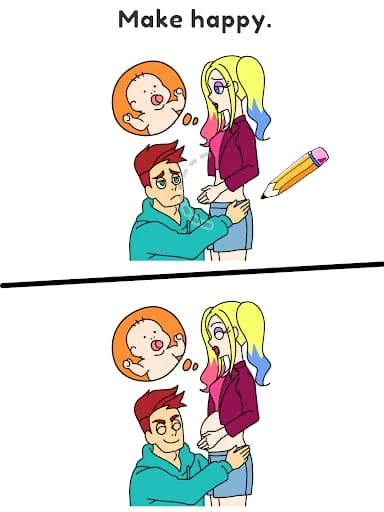 Draw Happy Queen : Puzzle Game Screenshot 4