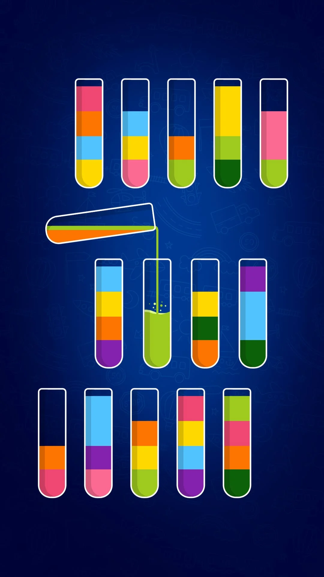 Water Sorting: Color Games Screenshot 4