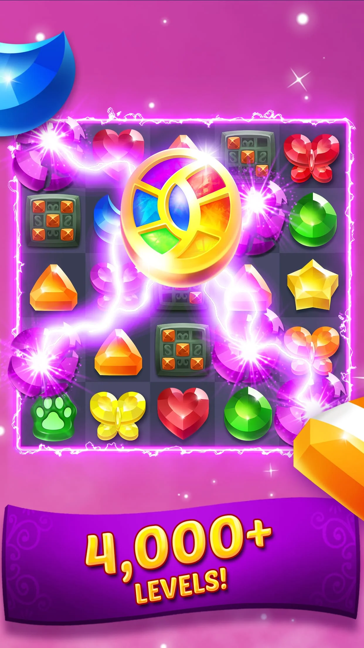 Genies & Gems - Match 3 Game Screenshot 2