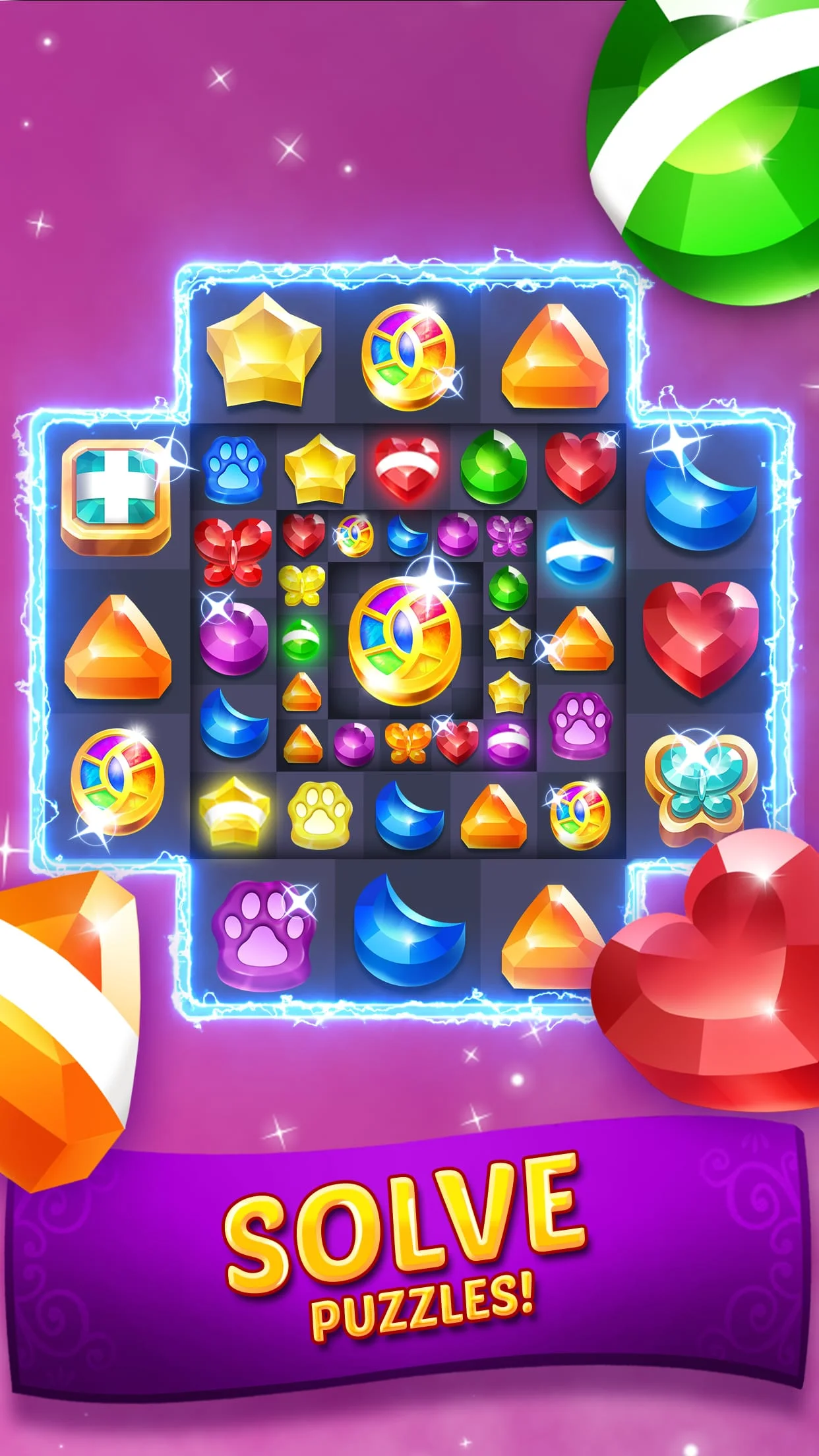 Genies & Gems - Match 3 Game Screenshot 3