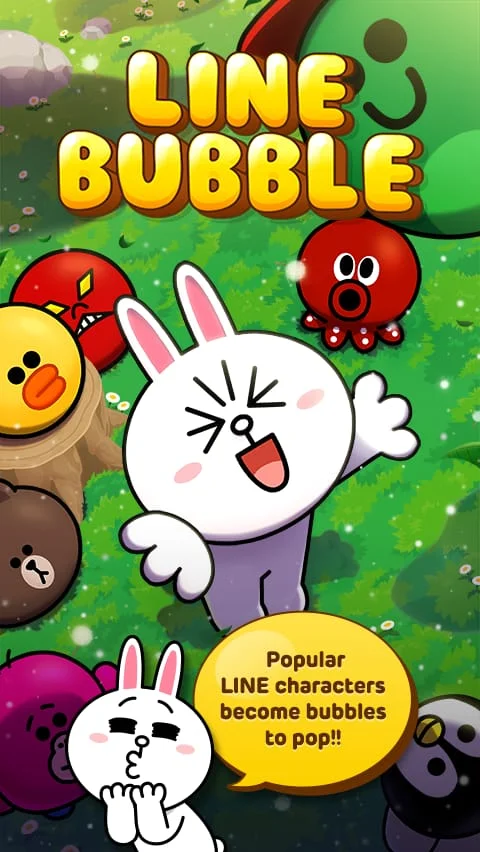 LINE Bubble! Screenshot 1