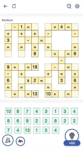 Crossmath - Math Puzzle Games Screenshot 4