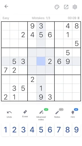 Sudoku - Classic Sudoku Puzzle Screenshot 4