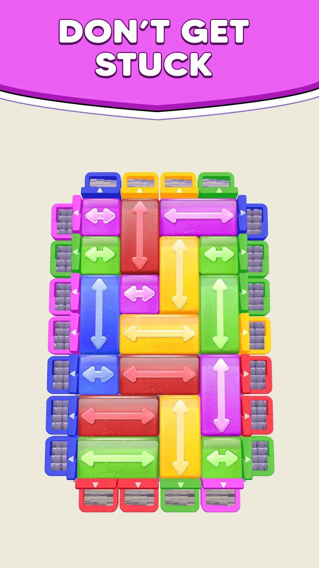 Color Blocks 3D: Slide Puzzle Screenshot 2