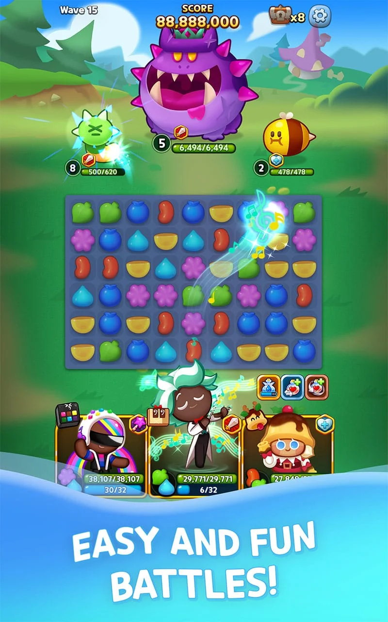 Cookie Run: Puzzle World Screenshot 2