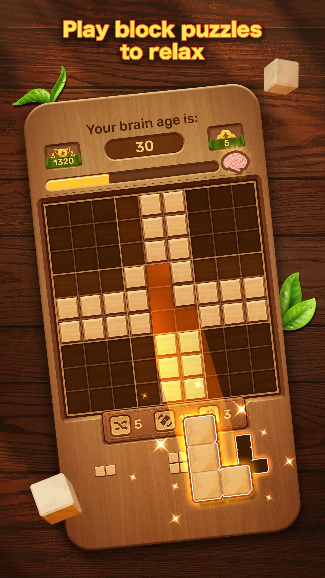 Just Blocks: Wood Block Puzzle Screenshot 4