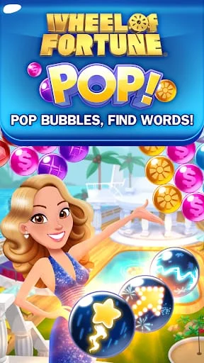Wheel of Fortune: Pop Bubbles Screenshot 1