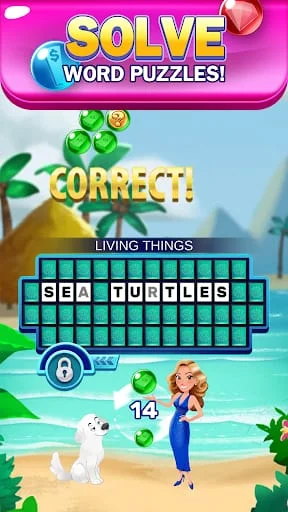 Wheel of Fortune: Pop Bubbles Screenshot 3