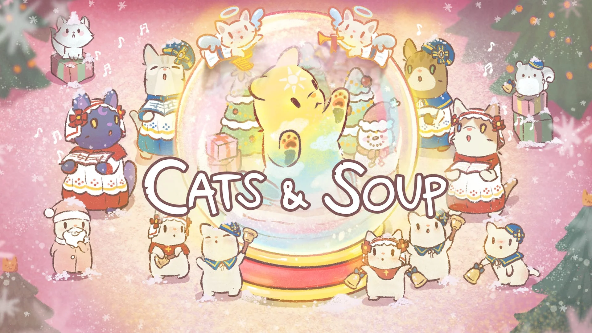 Cats & Soup - Cute Cat Game Screenshot 1