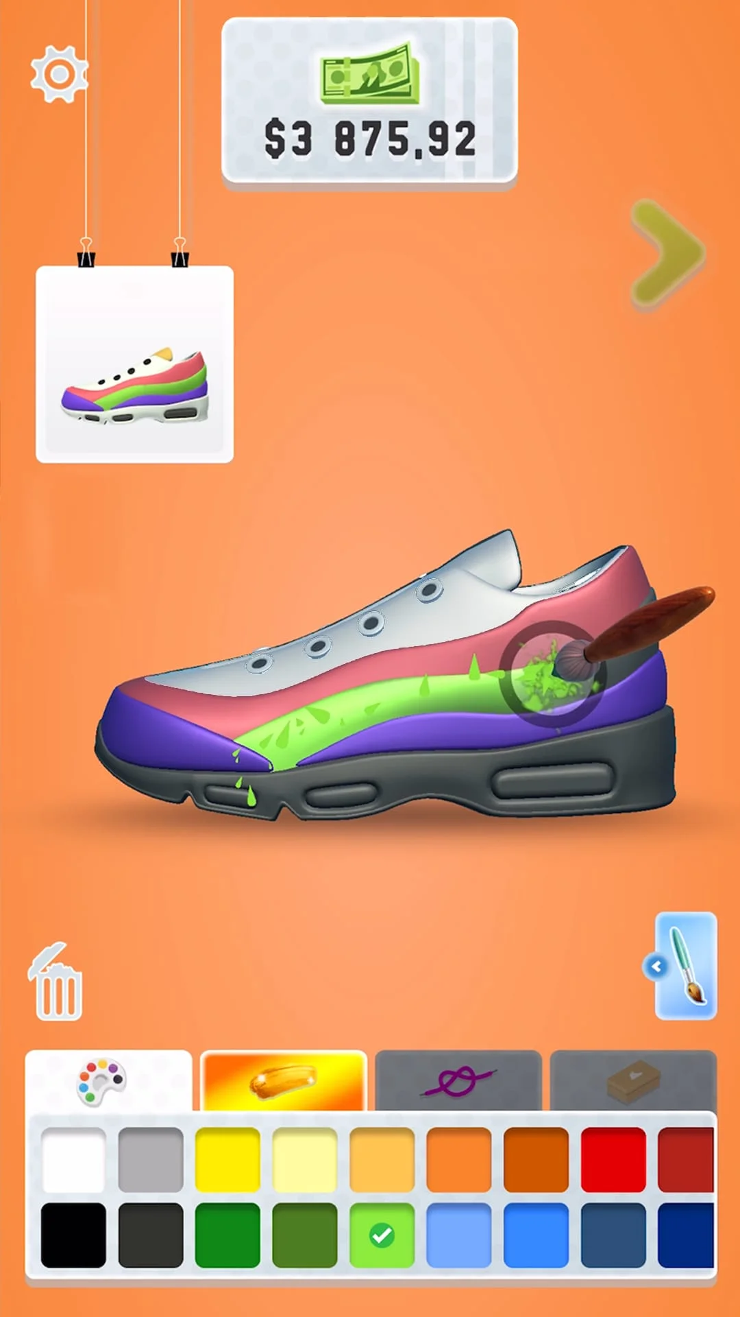 Sneaker Art! - Coloring Games Screenshot 3