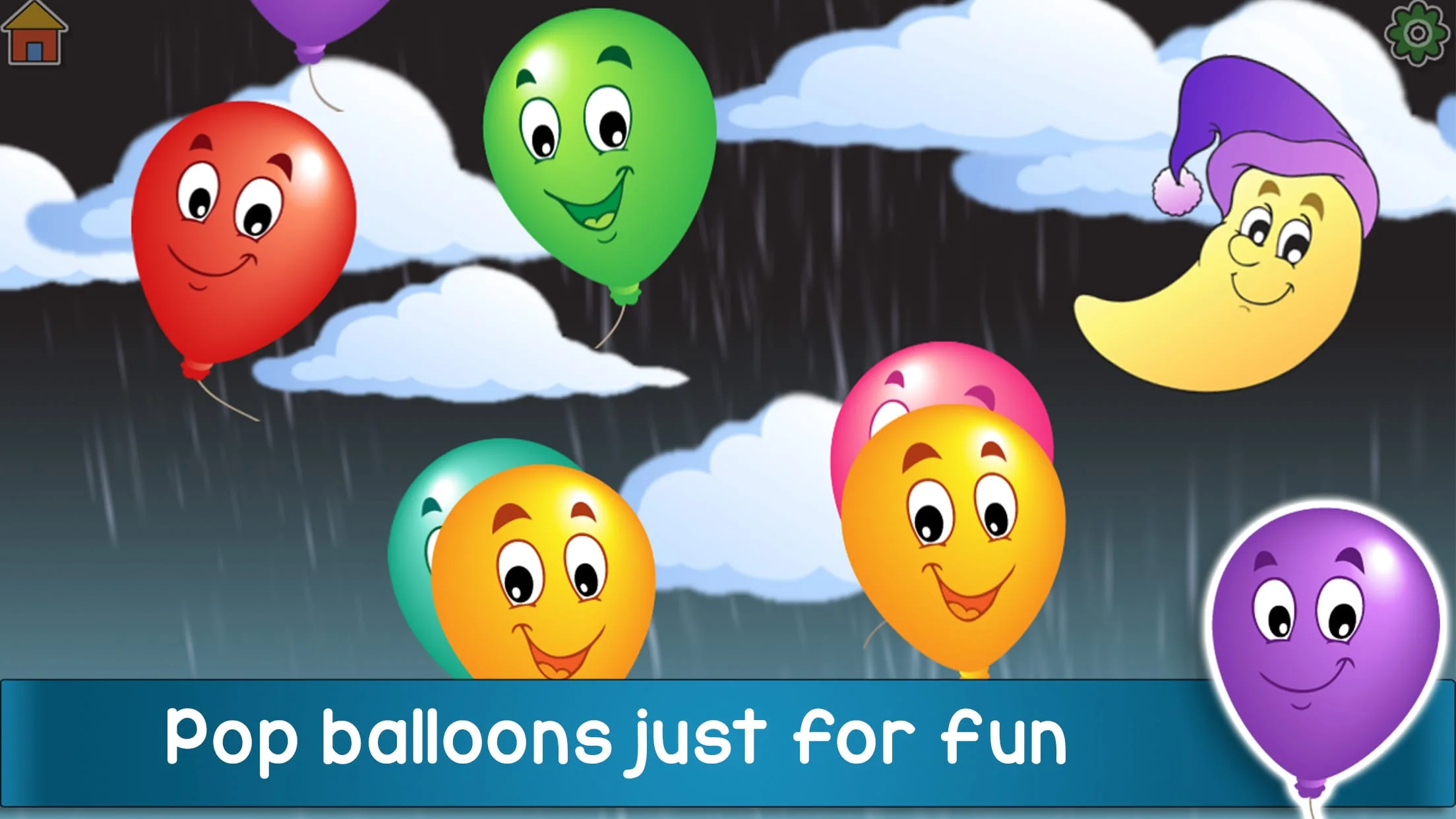 Kids Balloon Pop Game Screenshot 2