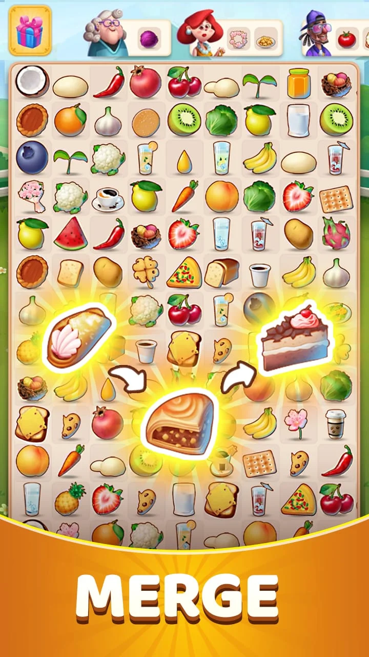 Chef Merge - Fun Match Puzzle Screenshot 1
